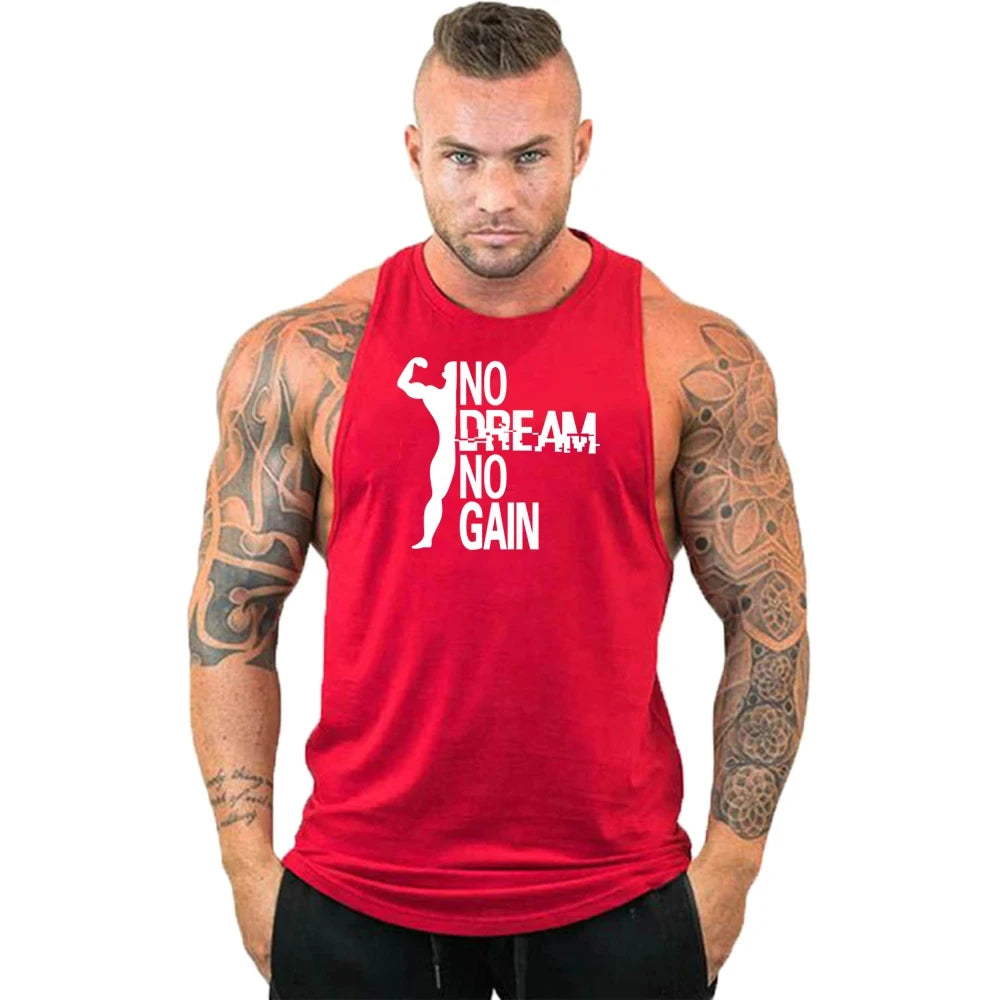 Men's Gym Shirt - Muscle Bodybuilding Tanktop