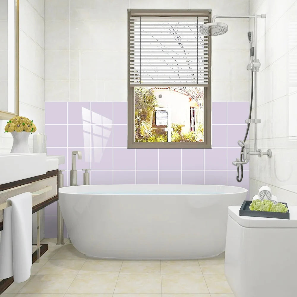 10 pieces of waterproof turquoise wall tiles