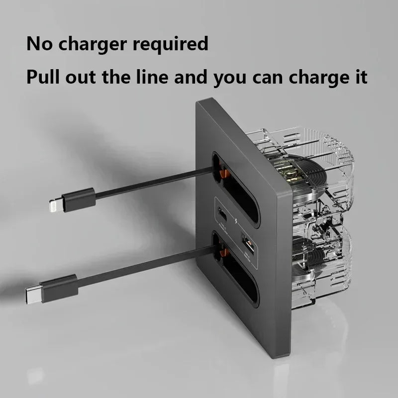 20W Smart Power Outlet Fast Charging USB-C Multi-Function