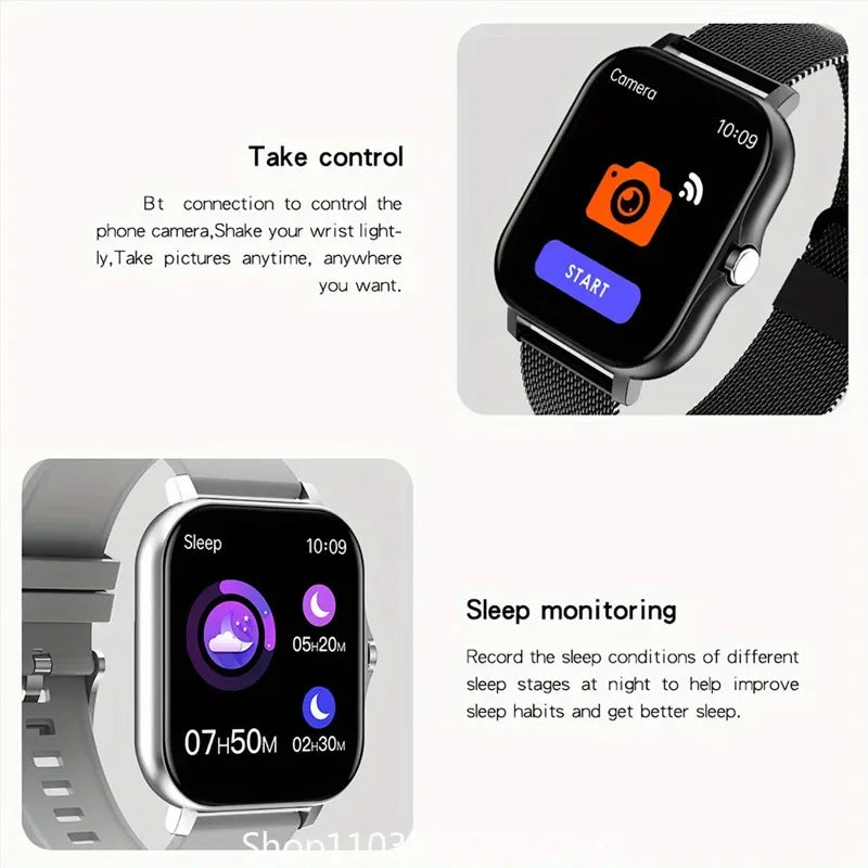 1.83'' multi-function waterproof sports smart watch
