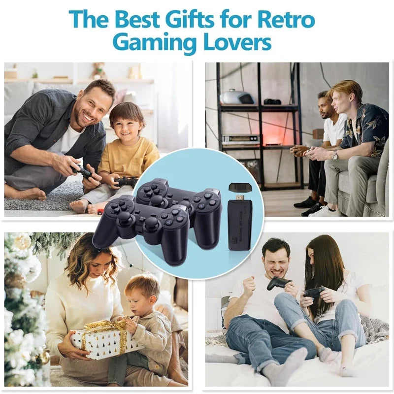 Máy Chơi Game Retro HD 4K M8 - Tay Cầm Không Dây - Daisan Mart