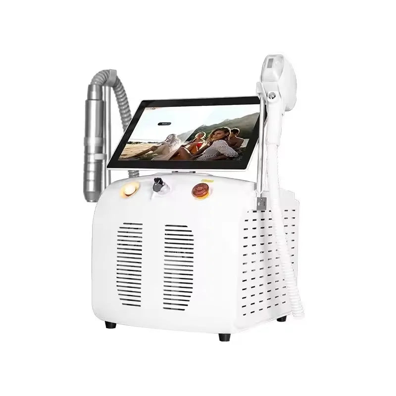 808 Diode Laser Hair Removal Machine 4-Wave Painless Permanent Portable 4000W Device  Soprano Titanium - Daisan Mart