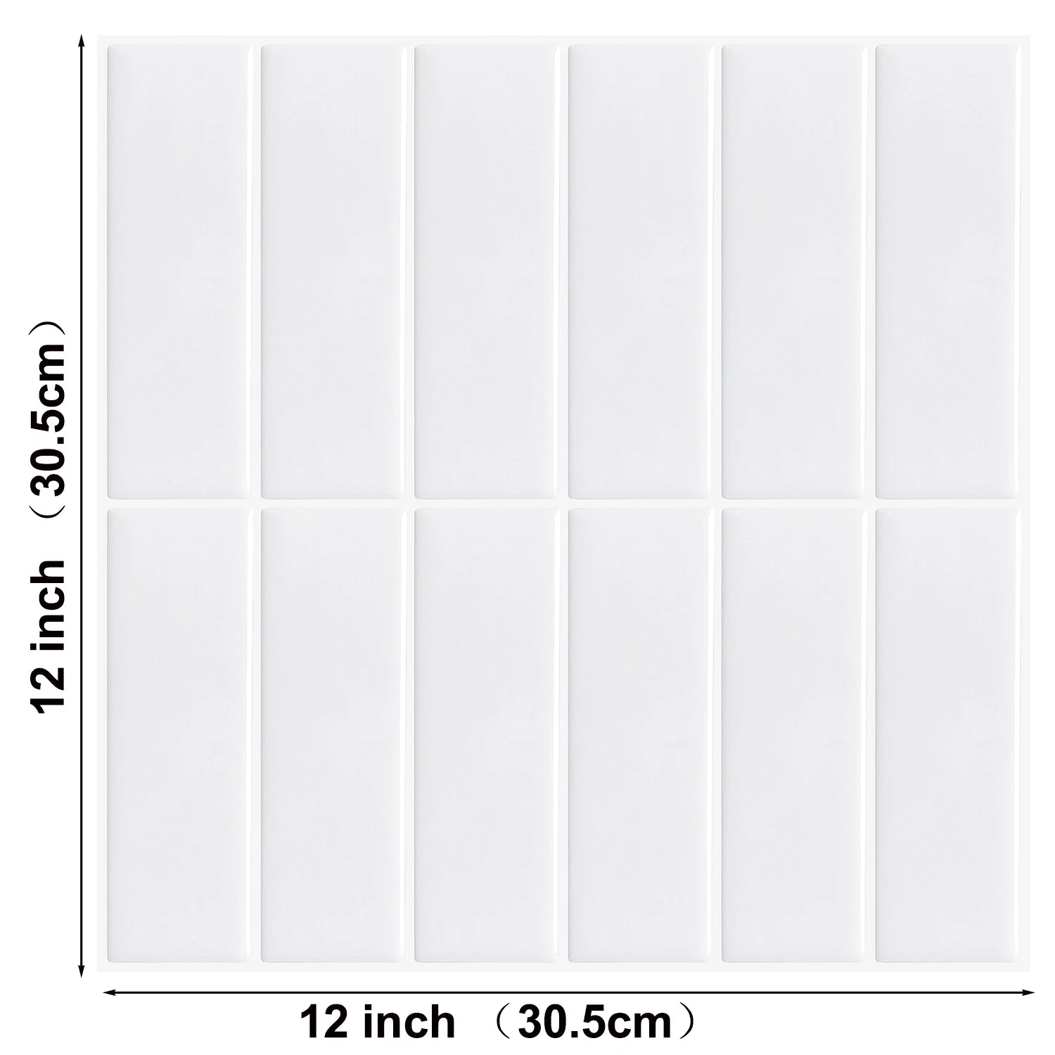 Peel and Stick Tiles Vinyl Wallpaper Self Adhesive Waterproof Wall Stickers for Home Decoration