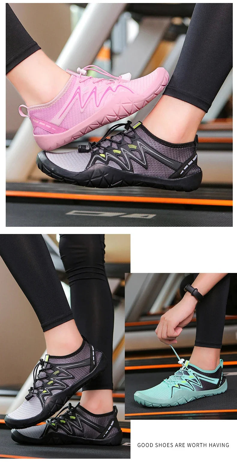 Unisex Water Shoes Quick-Dry Aqua Shoes Drainage Wading Shoes Beach Sports Swim Sandals Yoga Barefoot Diving Surfing Sneakers