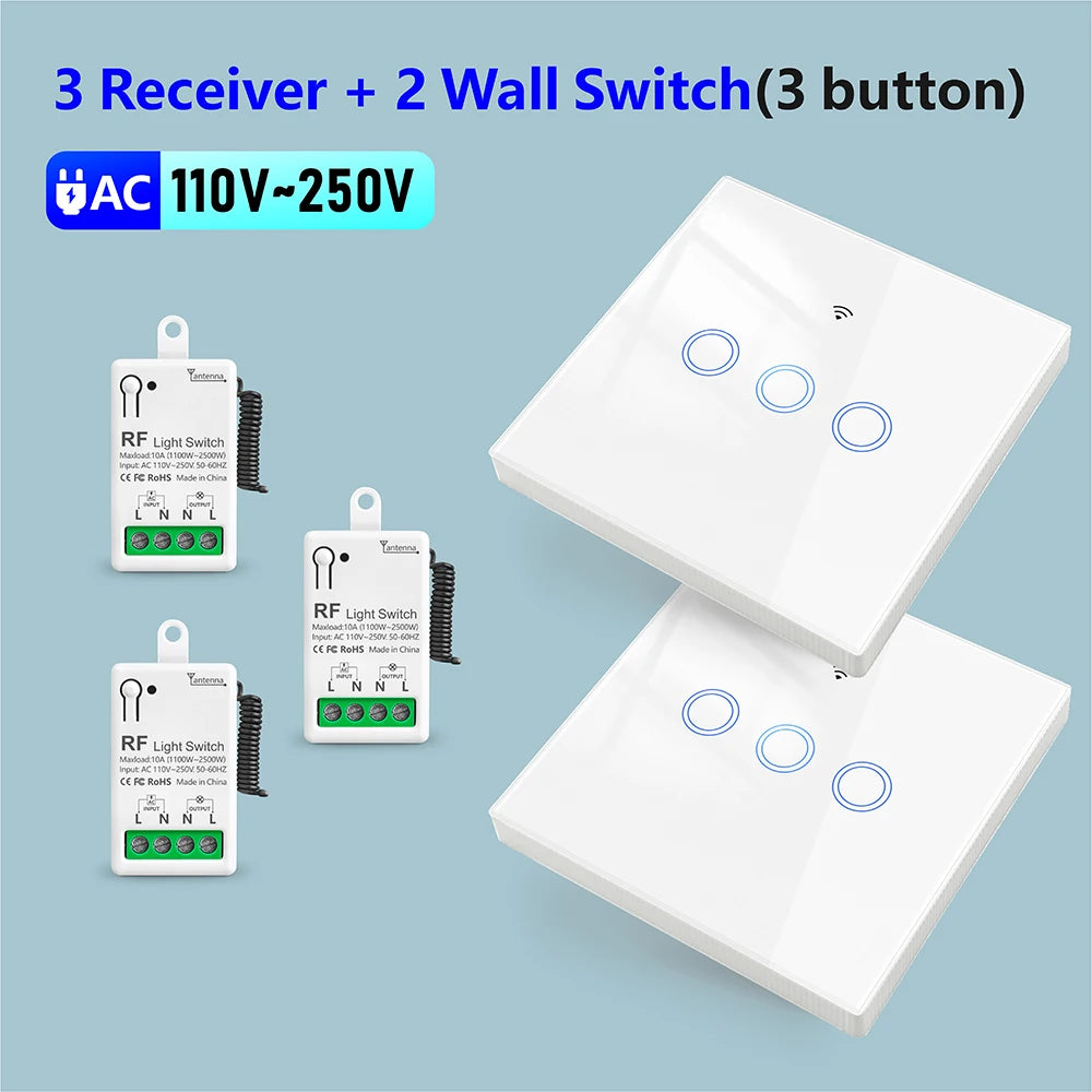 Công tắc RF thông minh 433Mhz cho LED