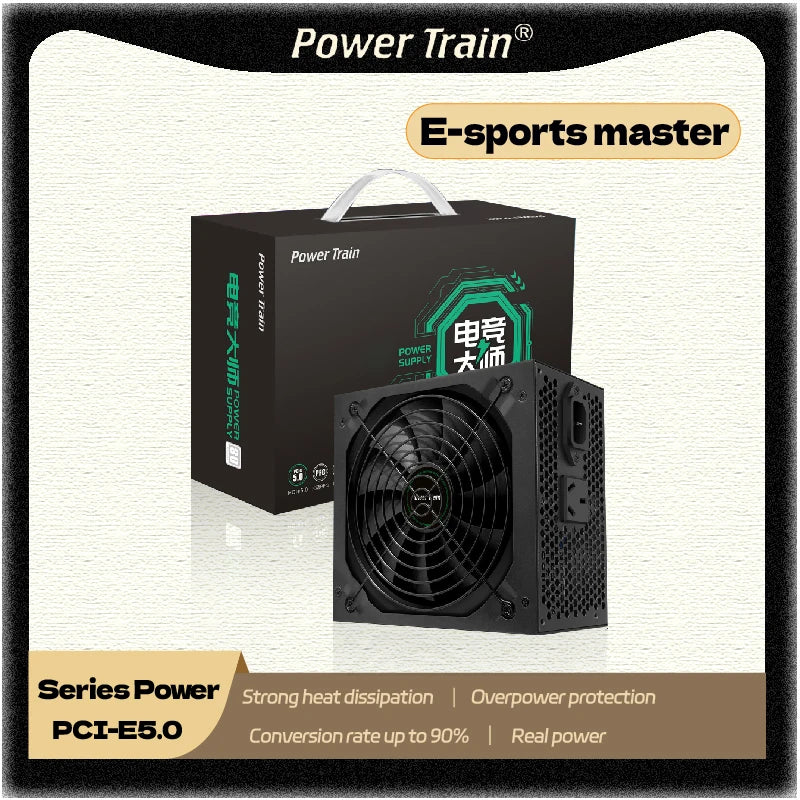 ATX Gaming Computer Power Supply 500W-850W 120mm Fan