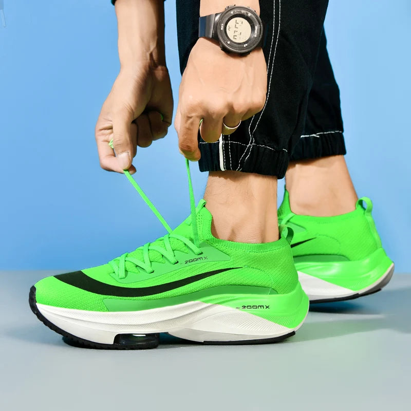 Giày Thể Thao Đệm Khí Unisex Thoáng Khí Thời Trang