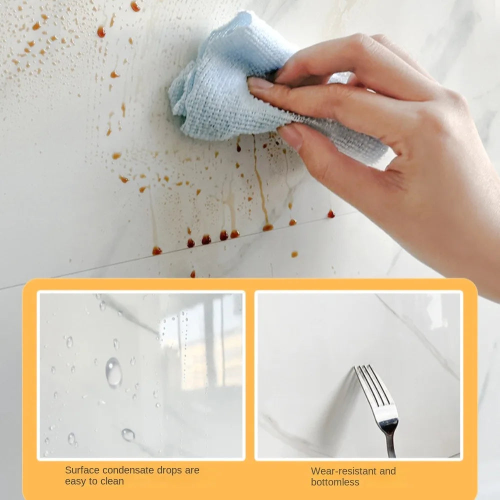 DIY 3D Self Adhesive Tiles Floor Stickers Moisture-proof Anti-collision Imitation Ceramic Wall Sticker Waterproof DIY Wallpaper
