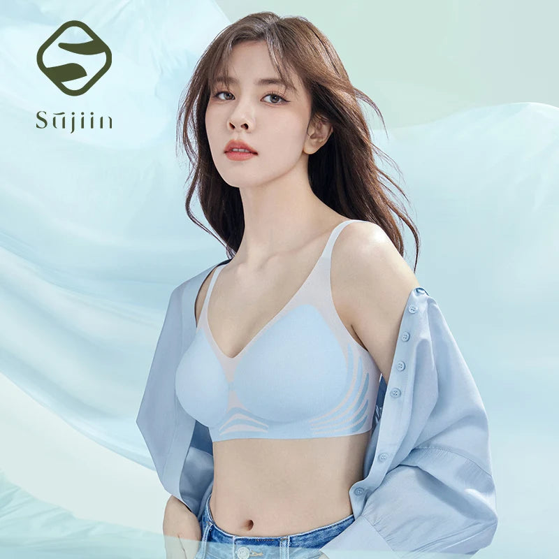 Sujiin Cool Smooth Wireless Support Bra MX159A
