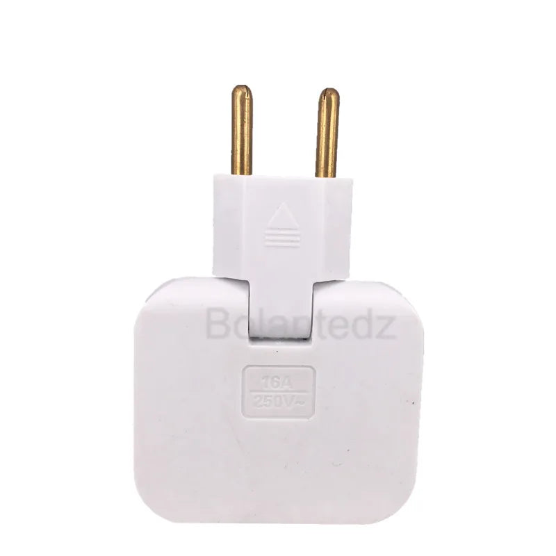 Ổ Cắm Điện 3 Lỗ Xoay 180° Chuẩn EU Đa Năng
