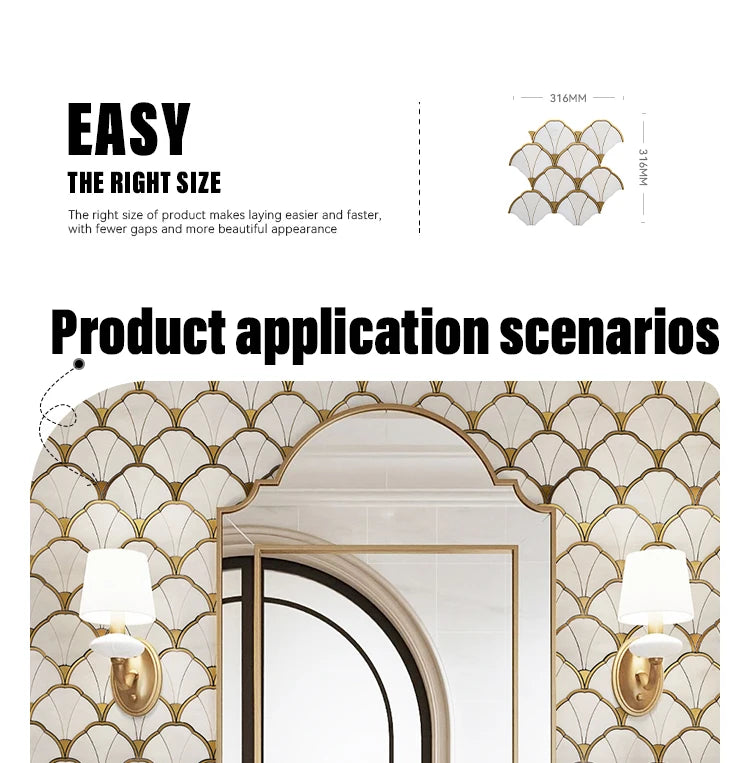 High-end 10mm Natural Stone Tiles for Wall and Floor Decoration