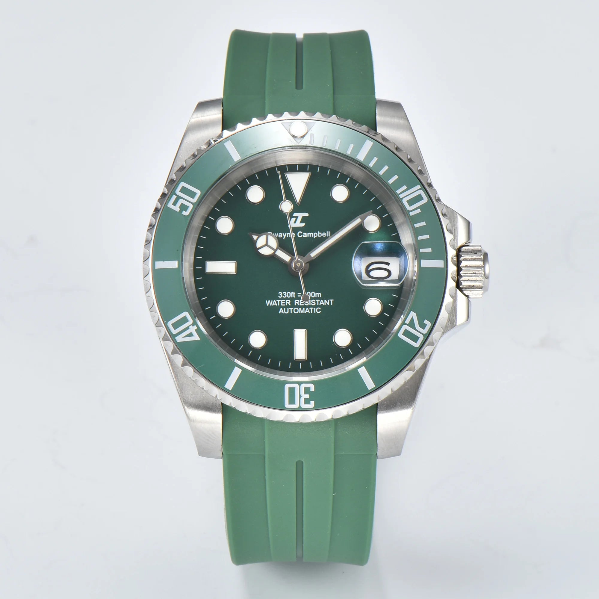 Đồng hồ cơ 40.5mm NH35, kính sapphire chống nước