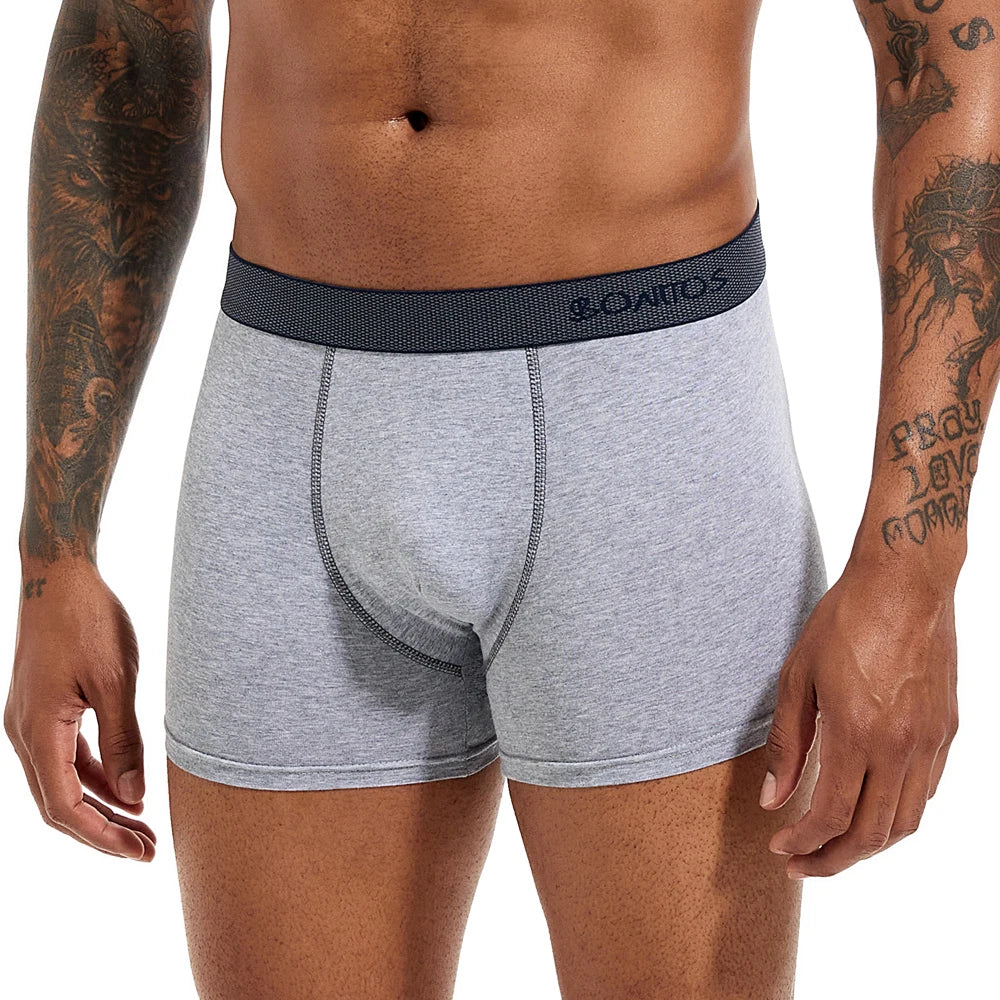 Men's Breathable Cotton Underwear - Boxer Brand