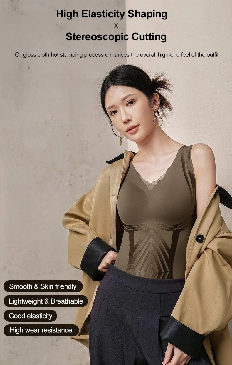 Women's Warm Autumn Corset - Slimming Waist