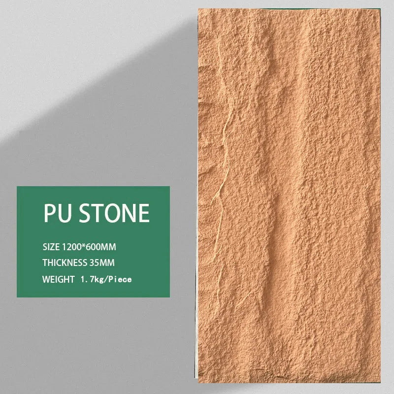 PU Wall Panels 5 Pieces 120x60 Interior Decoration