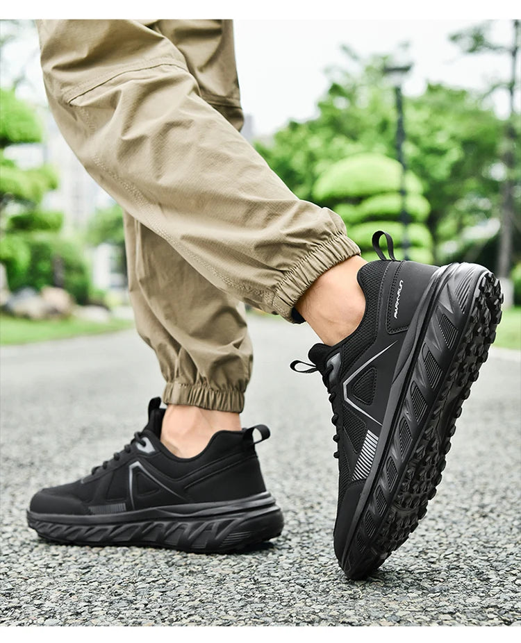 Men's Running Shoes Wide Sole Breathable Anti-Slip