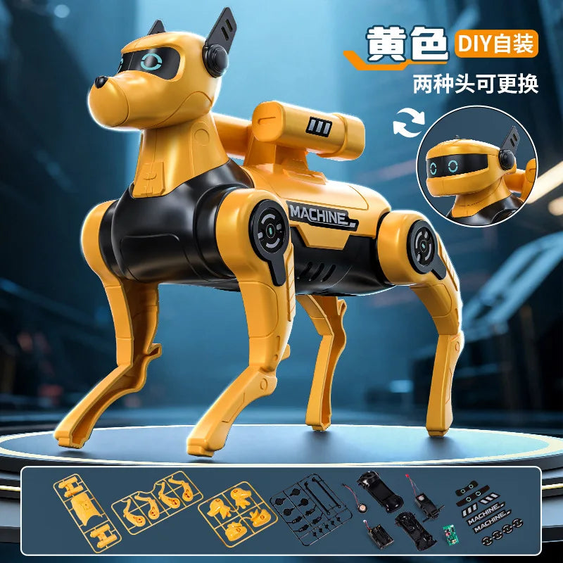 Robot Dog Children's Interactive Toy Intelligent Robot Dog Electric Remote Control Programming Toy Children's Boy New Baby - Daisan Mart
