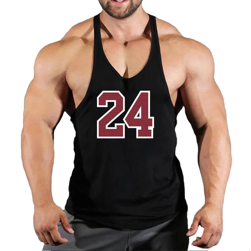 Men's Active Summer Sleeveless Gym Sports T-Shirt