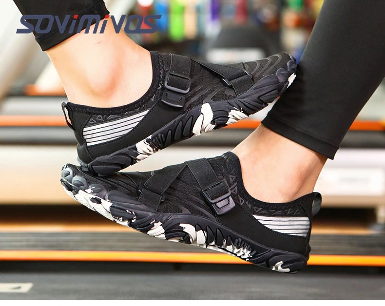 Giày Chạy Bộ Tối Giản Nam Nữ Đế Mỏng Rộng Ngón