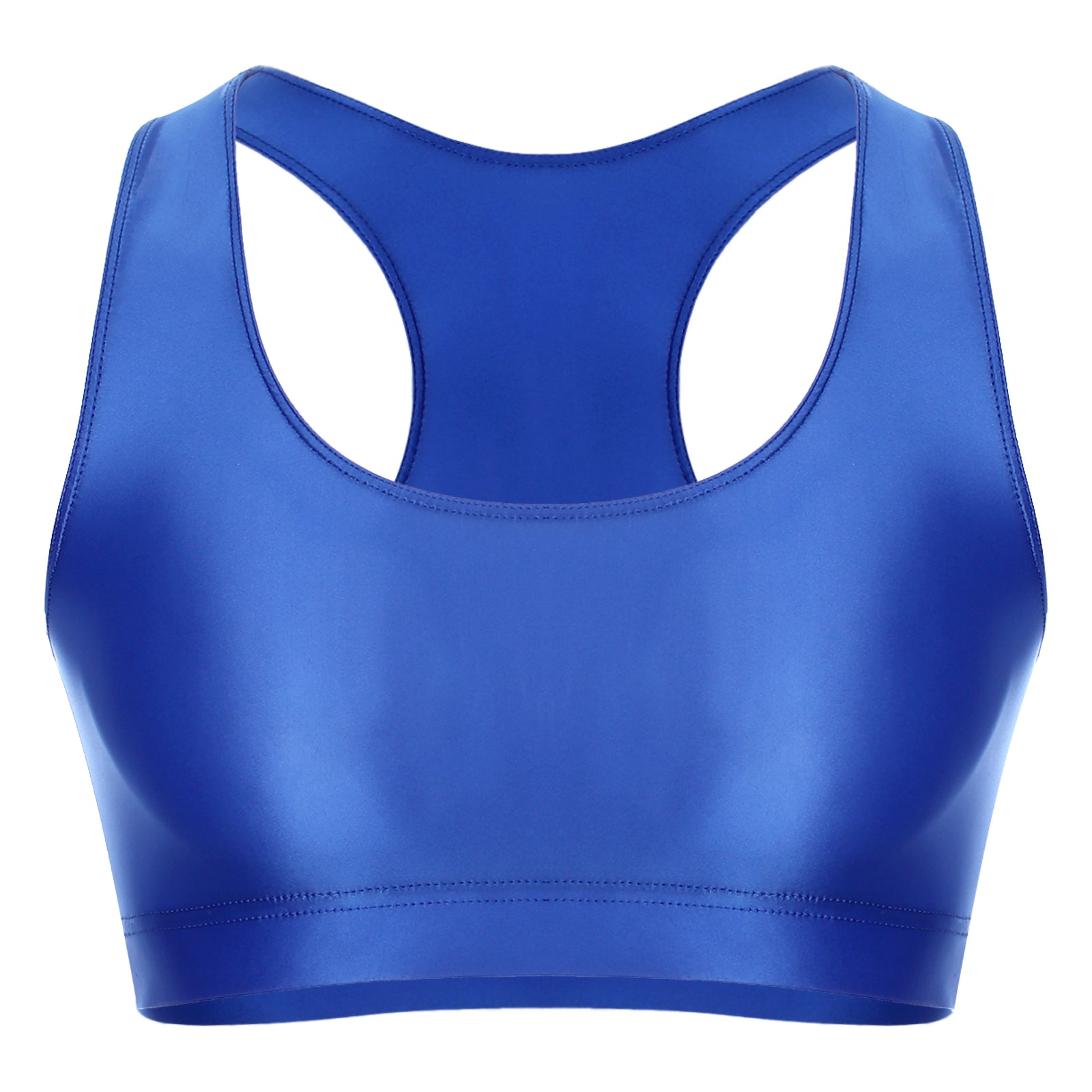 Áo Croptop Nam Thể Thao Bóng Đẹp U Neck Tập Gym Yoga