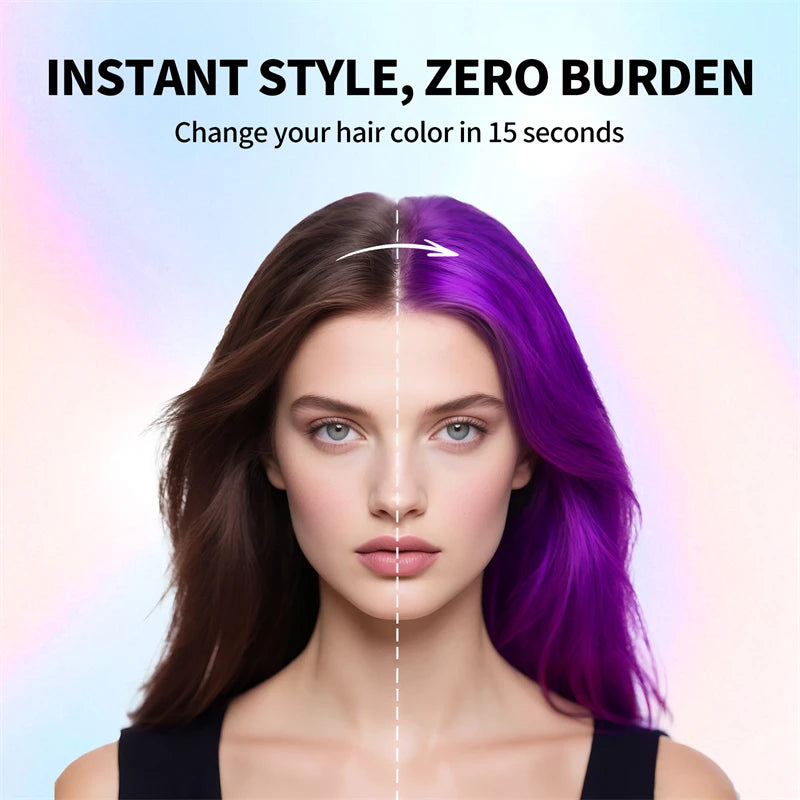 Xịt Nhuộm Tóc Tạm Thời Rực Rỡ Cho Tiệc Hóa Trang