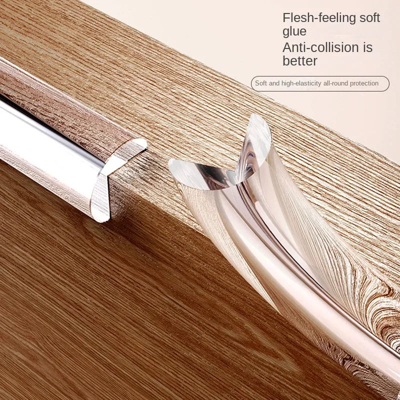 Children's Anti-collision Protection Strip Table Edge Anti-collision Angle Protection Transparent Self-adhesive Anti-collision