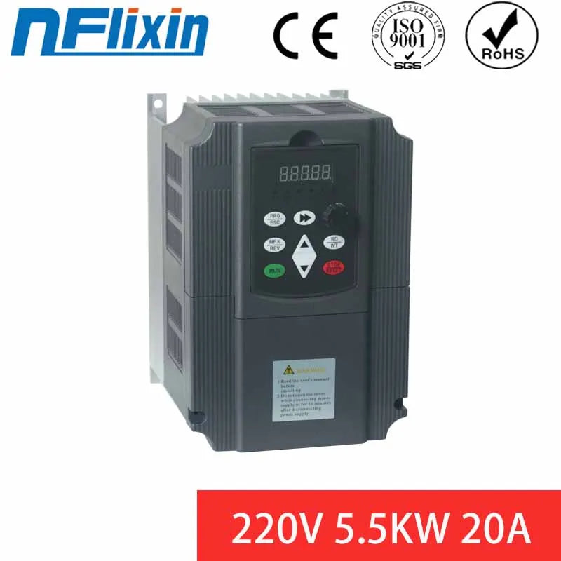 Biến tần 9600D 1.5kW 1 pha 220V sang 3 pha 220V - Daisan Mart