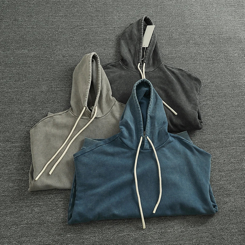 New Warm Kangaroo Pocket Cotton Men's Hoodie