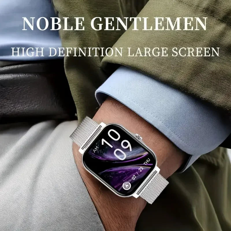 Đồng Hồ Thông Minh KESHUYOU 2025 Màn Hình 2.01 Inch HD