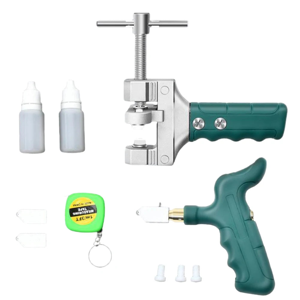 Multi-purpose Cutting Tool Set for Glass and Ceramic Tiles