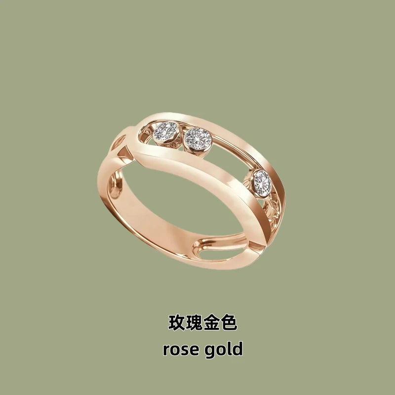 Women's Jewelry: S925 Silver Bracelet with Three Diamonds