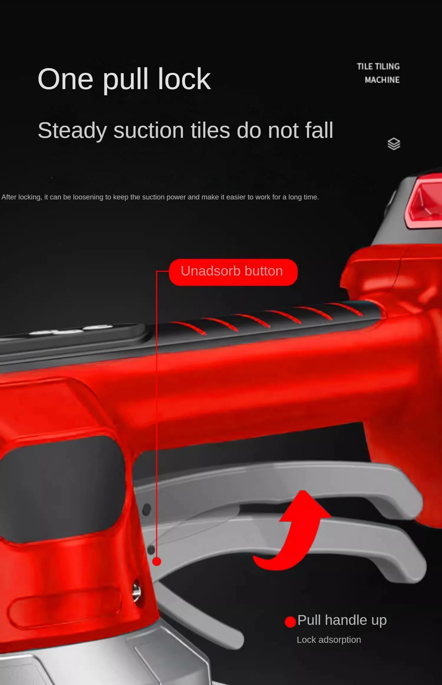 Vibrating Tile Tiler - Effortlessly Lay Large Format Floor and Wall Tiles