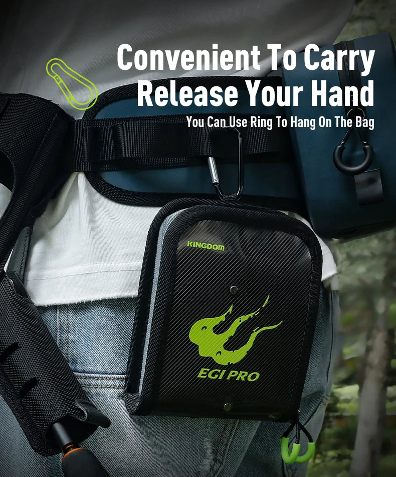 Túi Cần Câu Đựng Mồi Câu Mực & Lure Cứng 6/12/40 Pcs