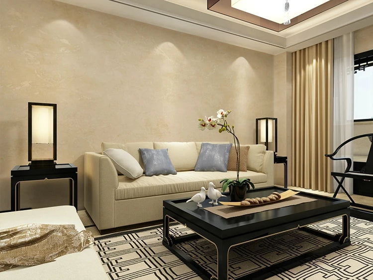 Bronzing Non-Woven Fabric Cement Wallpaper