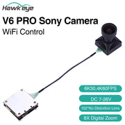 Hawkeye Firefly V6 PRO 6K Anti-shake 8X Zoom Camera