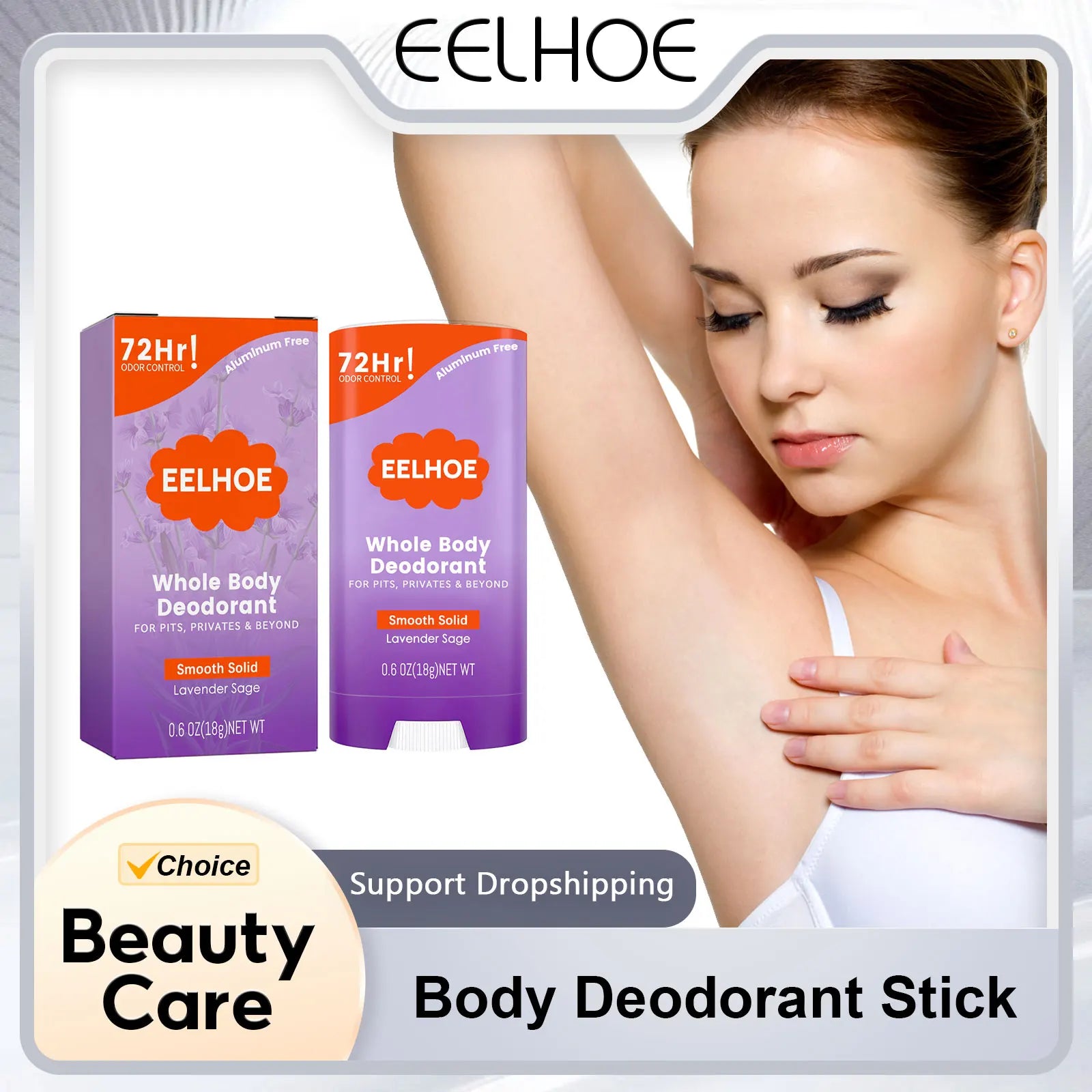 72h Deodorant Body Lotion - Gentle Fragrance, Antiperspirant