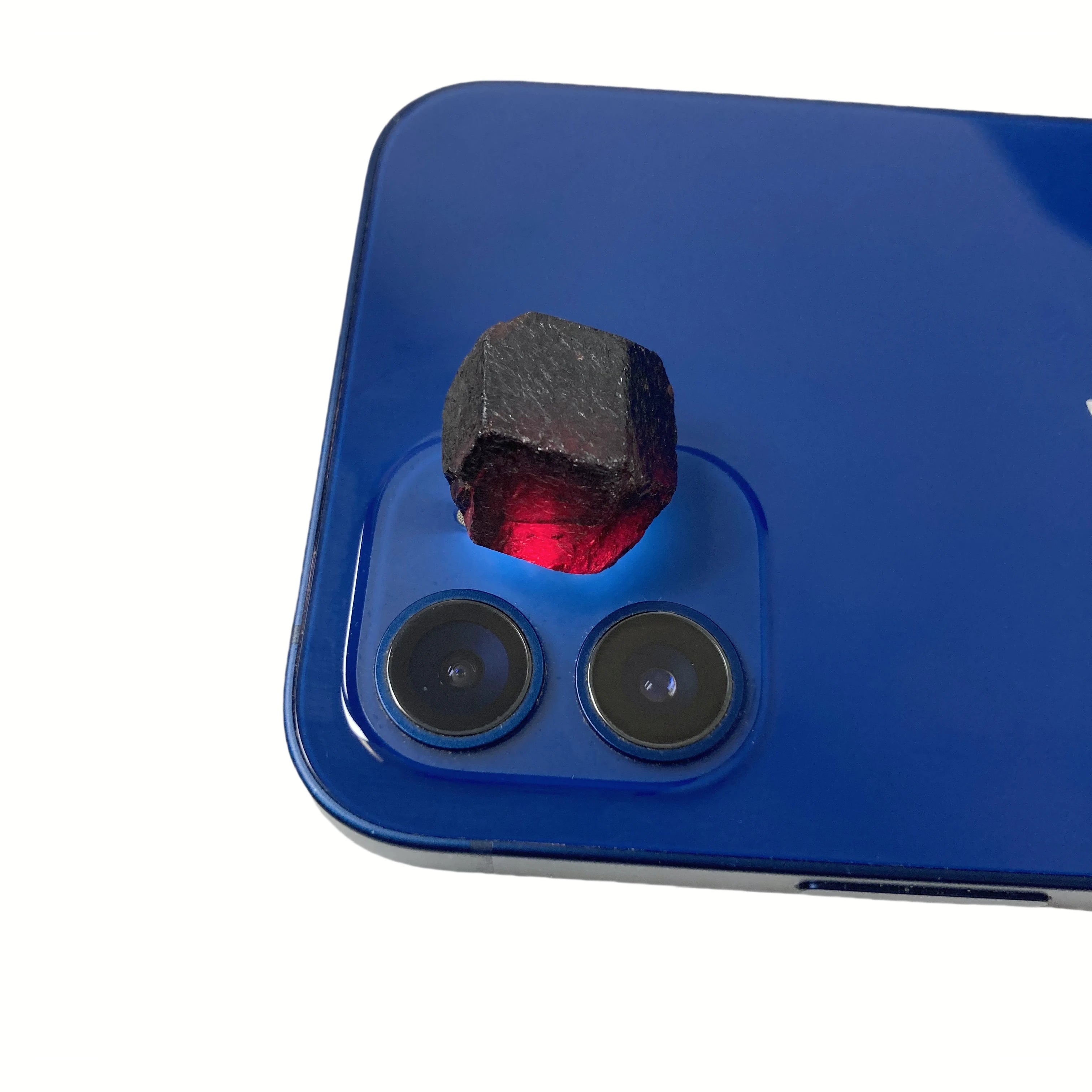 ###Red Garnet Stone - Energy Decorative Crystal