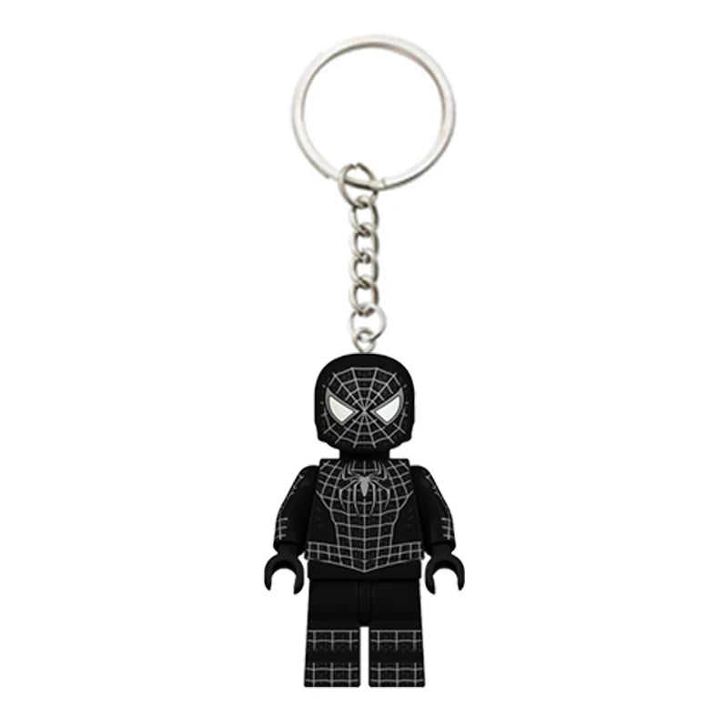 Lego Spider-Man Miles &amp; Gwen Cute Bag Keychain