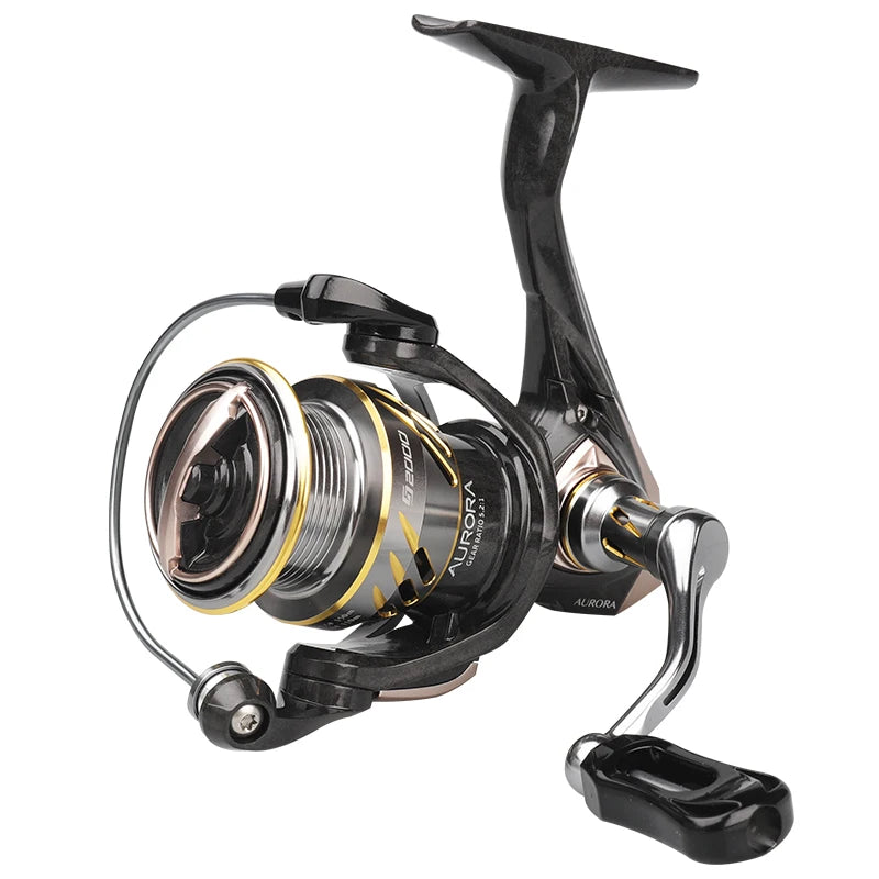 Aurora Long Range Fishing Reel 5.2:1 Drag 4.5kg Carbon 7+1 BB