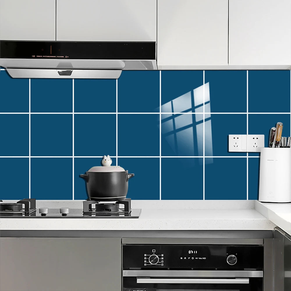 10 pieces of waterproof turquoise wall tiles