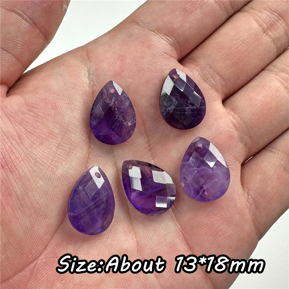 Natural Stone Pendants For Handmade Yoga Jewelry