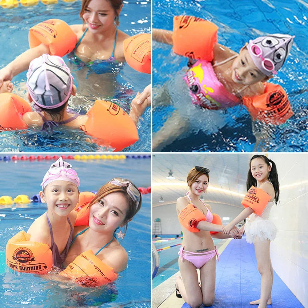 Tay Bơi Phao Đôi In Hình - An Toàn Cho Bé Yêu
