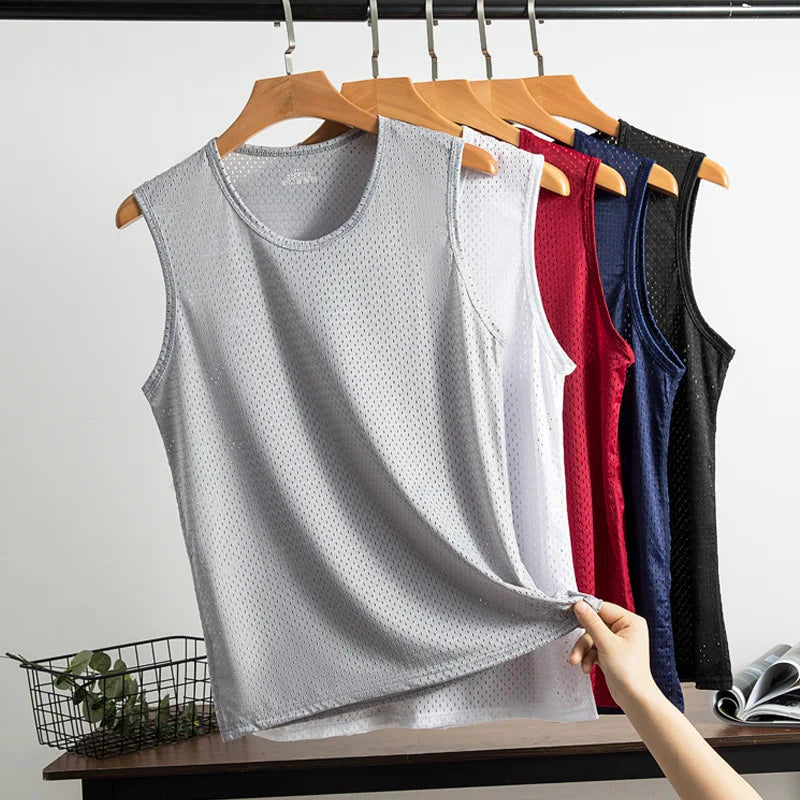 Áo Ba Lỗ Lưới Nam Thể Hình Thoáng Mát - Daisan Mart
