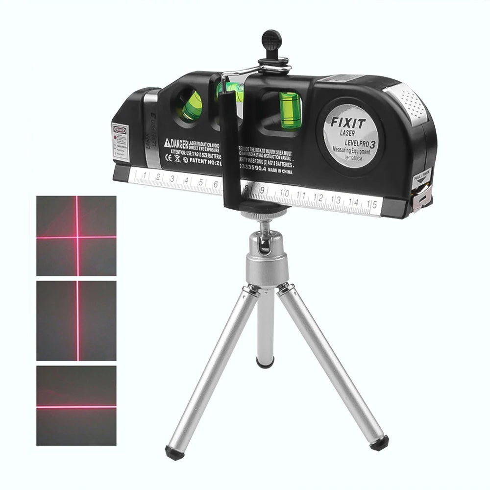 Máy Cân Mực Laser 4in1 Đo Chéo Tự Cân Cho Thợ Mộc - Daisan Mart