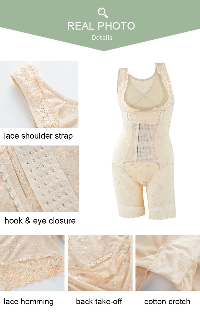 Full Body Shapewear, Waist Lifting, Thigh Slimming, Seamless