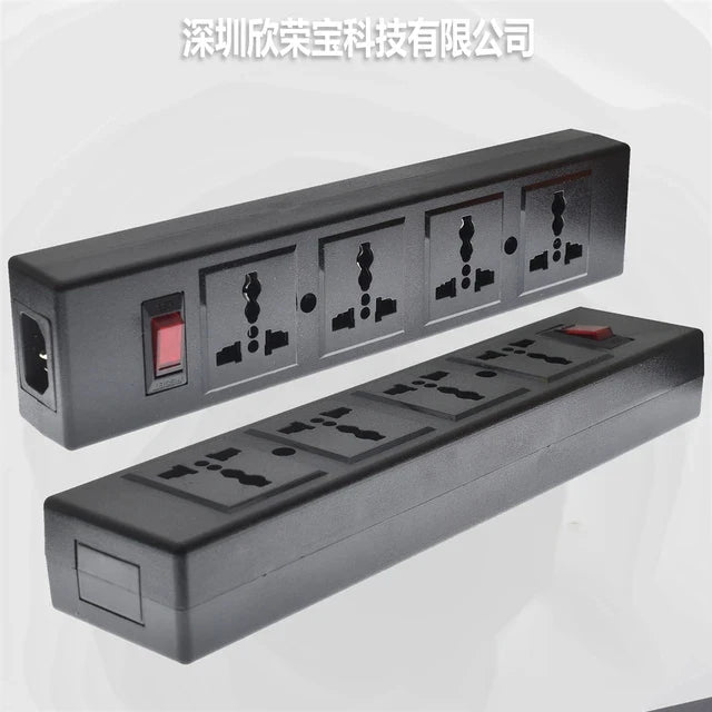Ổ Cắm PDU 4 Lỗ Chuẩn IEC 320 Tủ Mạng 250V 13A C14 - Daisan Mart