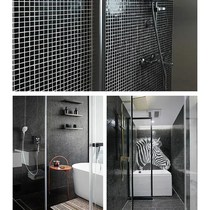 Gạch Mosaic Gốm Ốp Lát Hồ Bơi, Nhà Tắm, Bếp