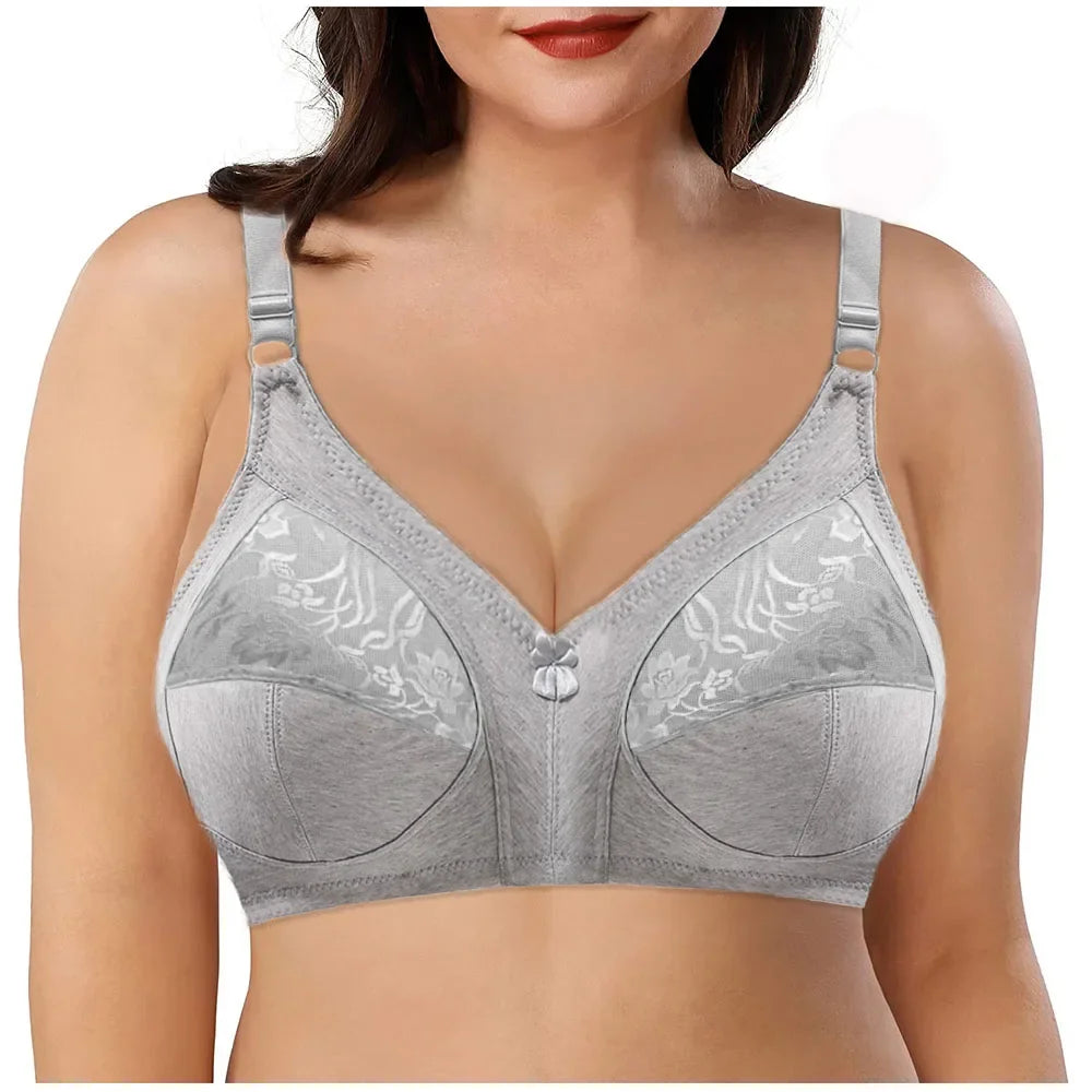 Women's Big Size 85C-115F Seamless Sexy Bra