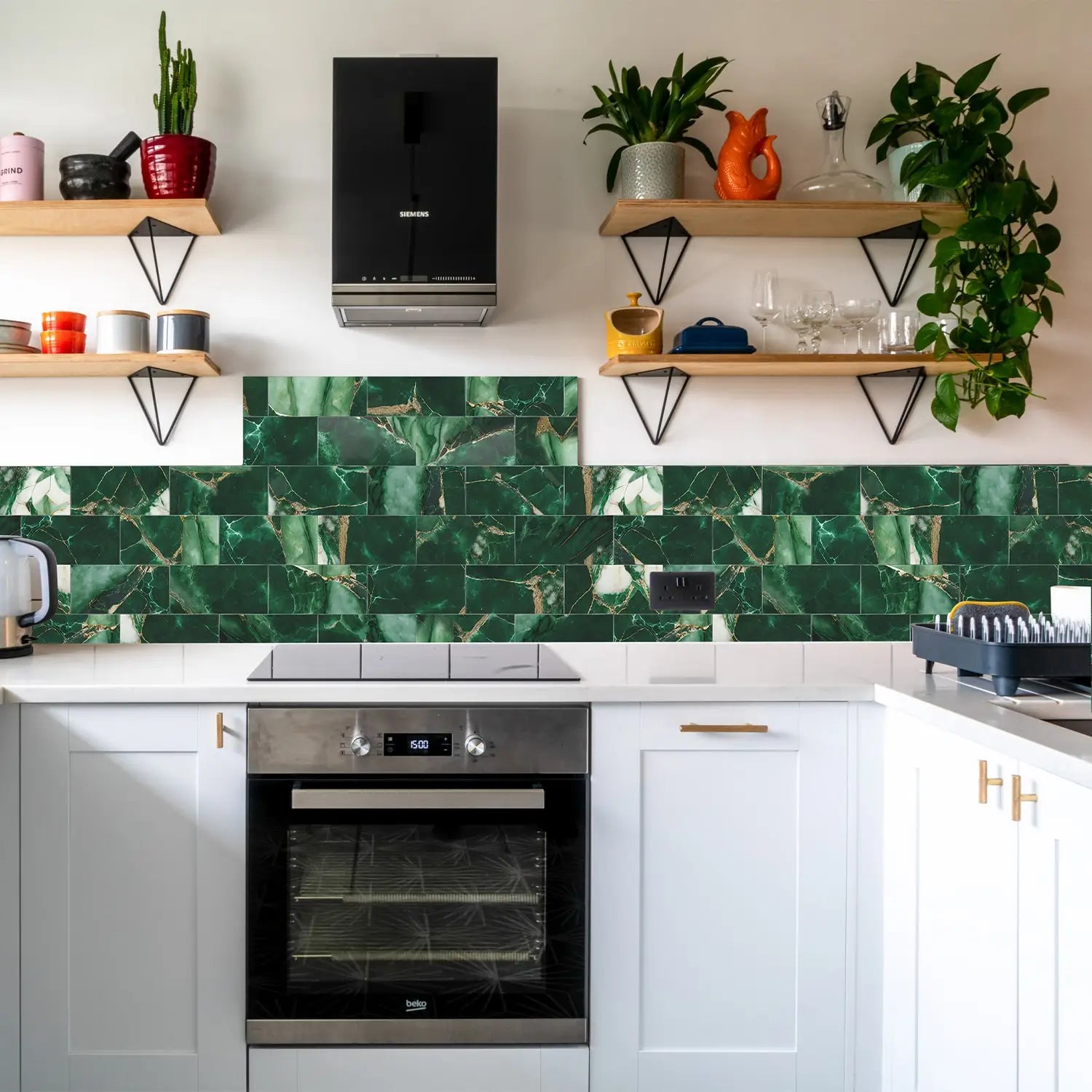 3D Waterproof Brick and Stone Decal Set - Kitchen &amp; Bathroom