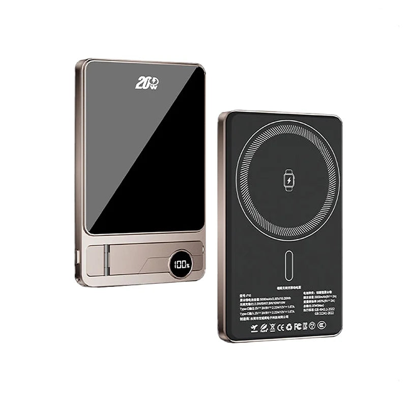 Pin Dự Phòng 10000mAh Sạc Không Dây Từ Tính MagSafe